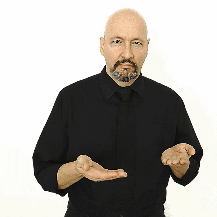the ASL sign for BRING