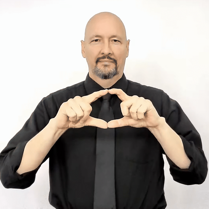 the ASL sign for CHECK
