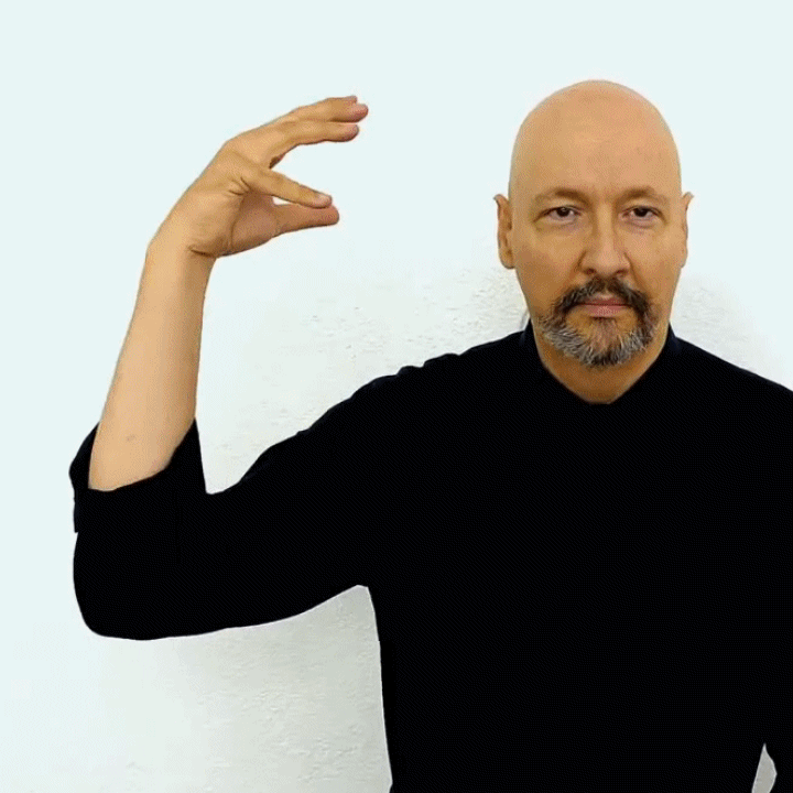 the ASL sign for OUTSIDE
