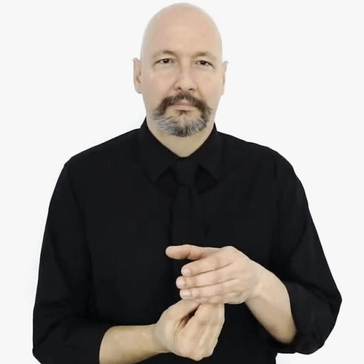 the ASL sign for PLANT