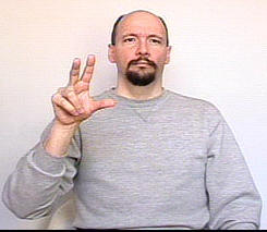 no" ASL American Sign Language