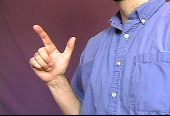 "number" ASL American Sign Language